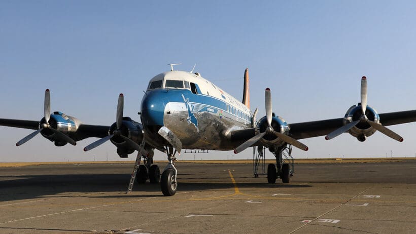 Flying the DC-4 Skymaster in South Africa