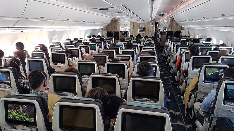China Airlines A350-900 Economy Class