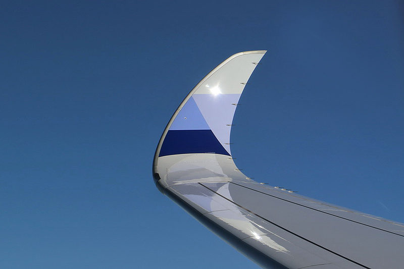 China Airlines A350 winglet