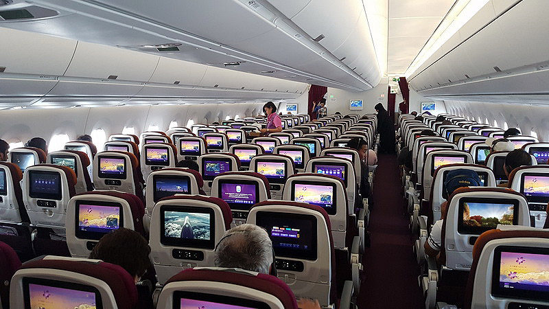 Thai Airways A350 Economy Class