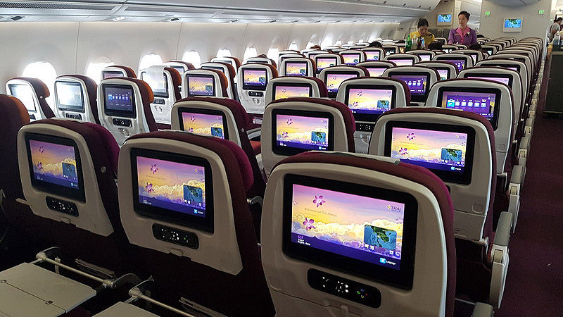 Thai Airways A350 Economy Class