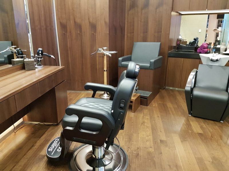 Shave/Salon inside Etihad First Class Lounge