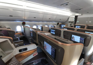 Singapore Airlines New Business Class A350