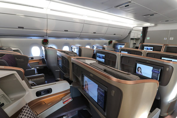 Singapore Airlines New Business Class A350