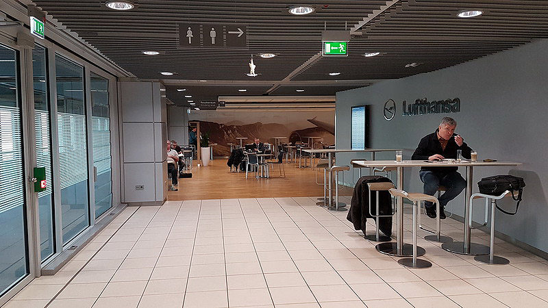 Lufthansa Business Lounge Dusseldorf