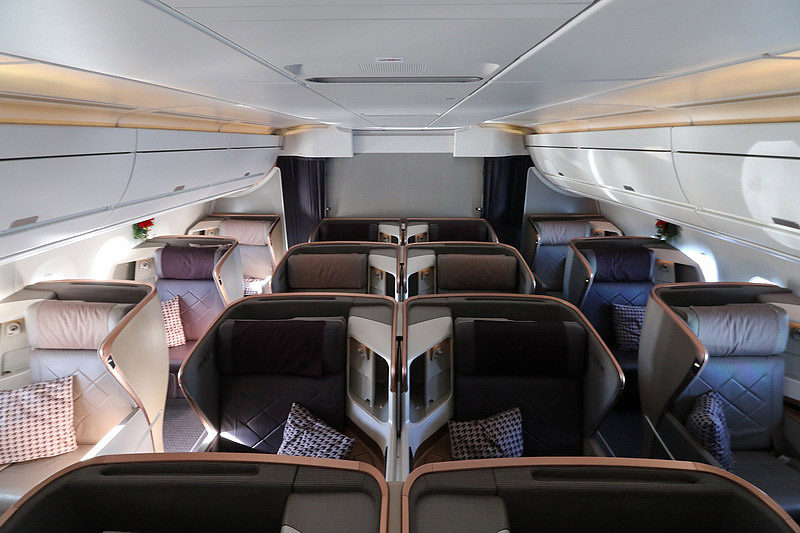 Review Singapore Airlines New Business Class A350 900