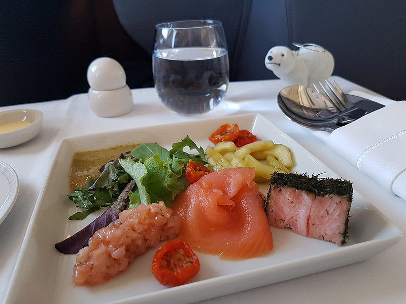 Singapore Airlines Business Class starter