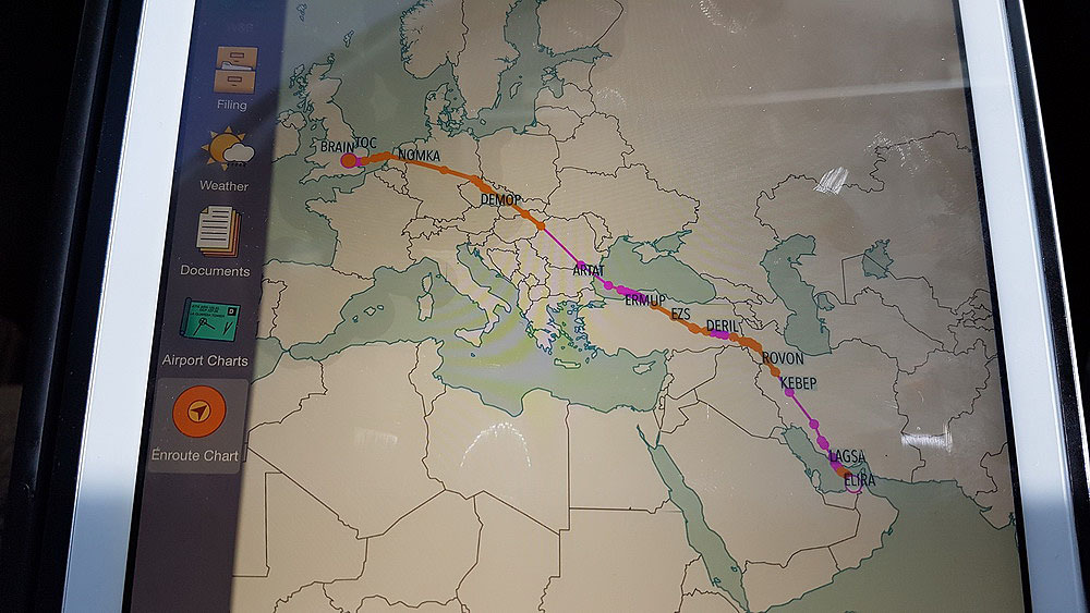 Our routing to Dubai