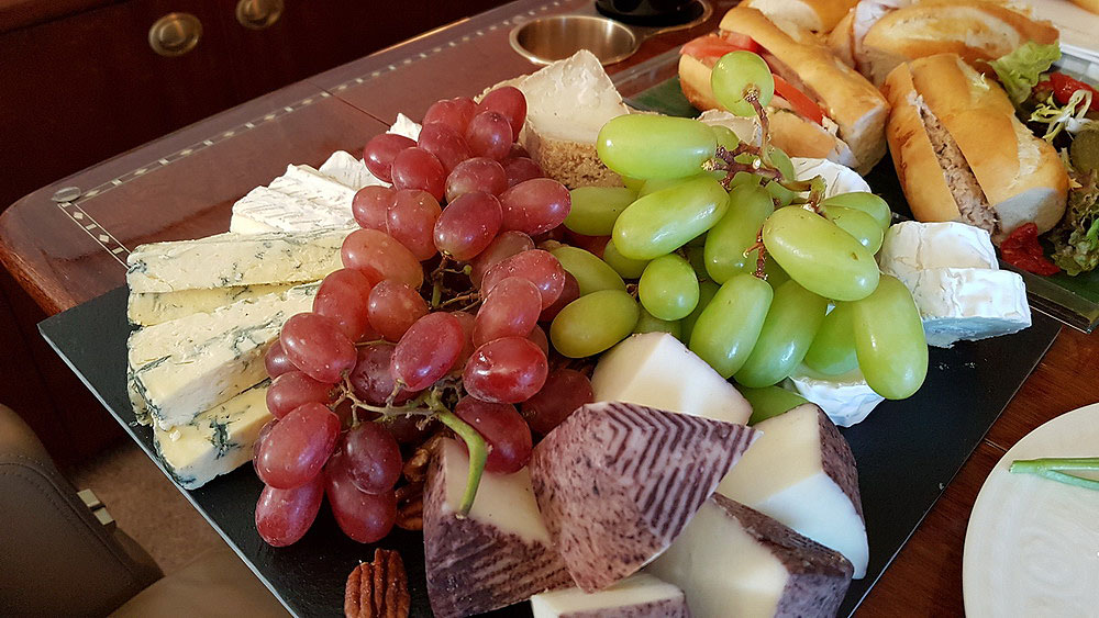 Fruit and Cheese plate