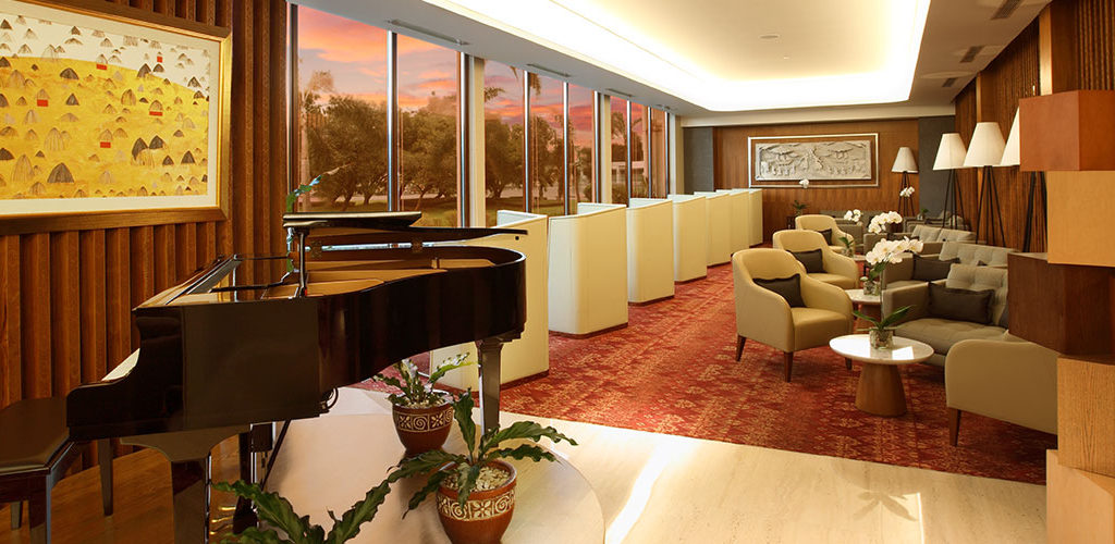 Garuda First Class Lounge at Jakarta