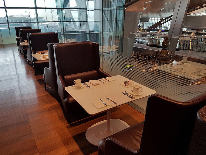 Qatar Airways Al Mourjan Business Class Lounge Doha