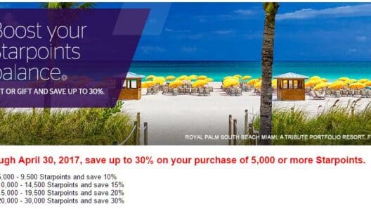SPG Buy Starpoints