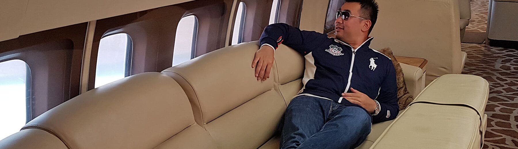 Flying the Presidential VIP plane