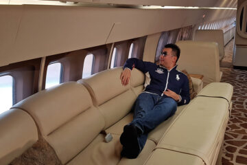 Flying the Presidential VIP plane