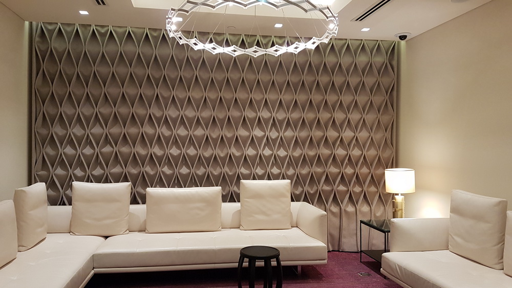 Qatar Airways Lounge Dubai