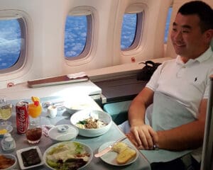 Korean Air First Class B747-8