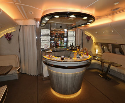 The new Emirates A380 Onboard Lounge - SamChui.com