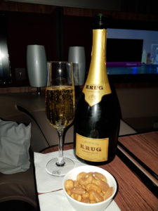 Krug Champagne on Qatar Airways