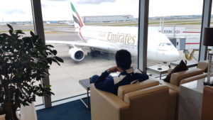 Emirates Lounge London Heathrow Review