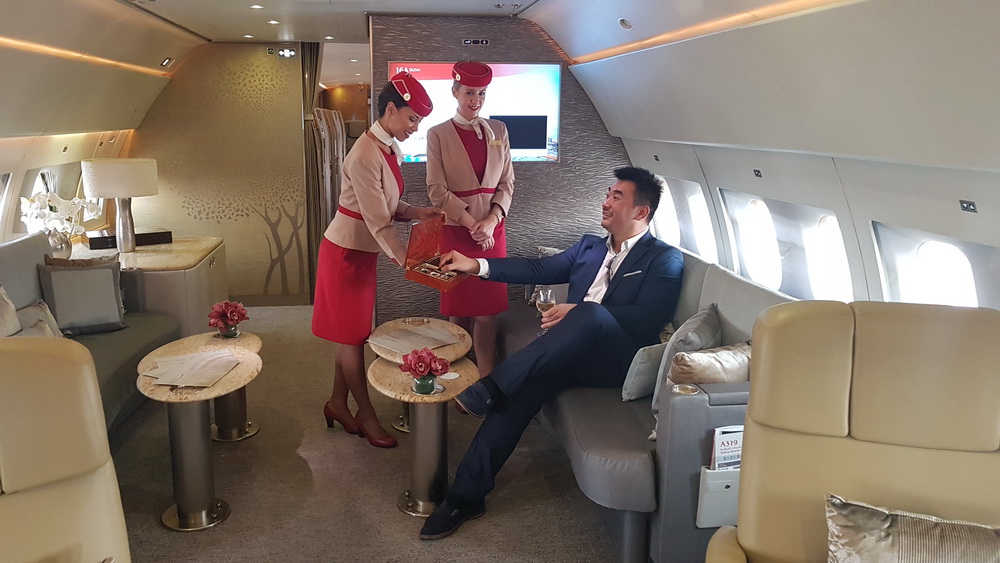 Emirates Executive Private Jet A319ACJ