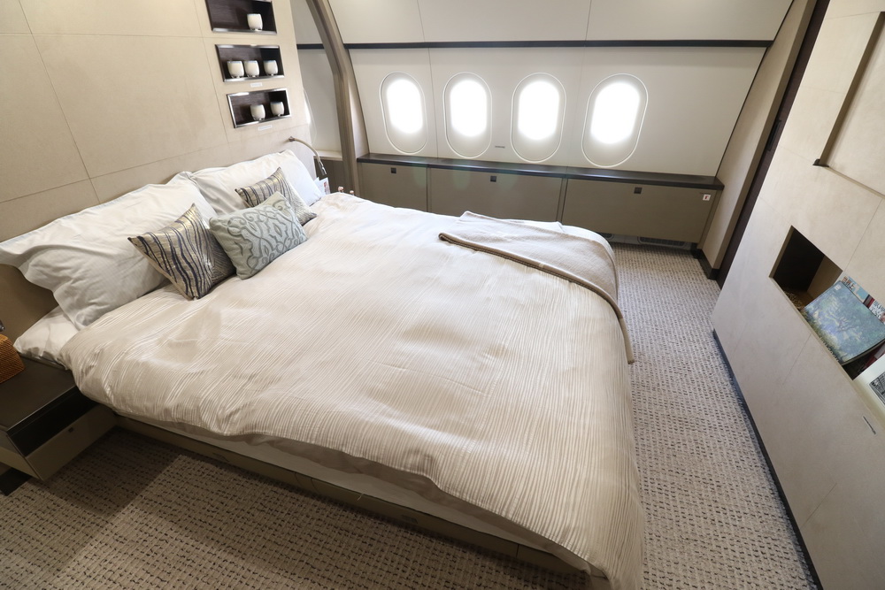 VVIP Deer Jet Private Boeing 787 Master Bedroom