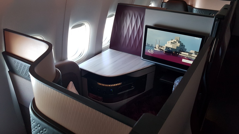 Qatar Airways Qsuite Business Class