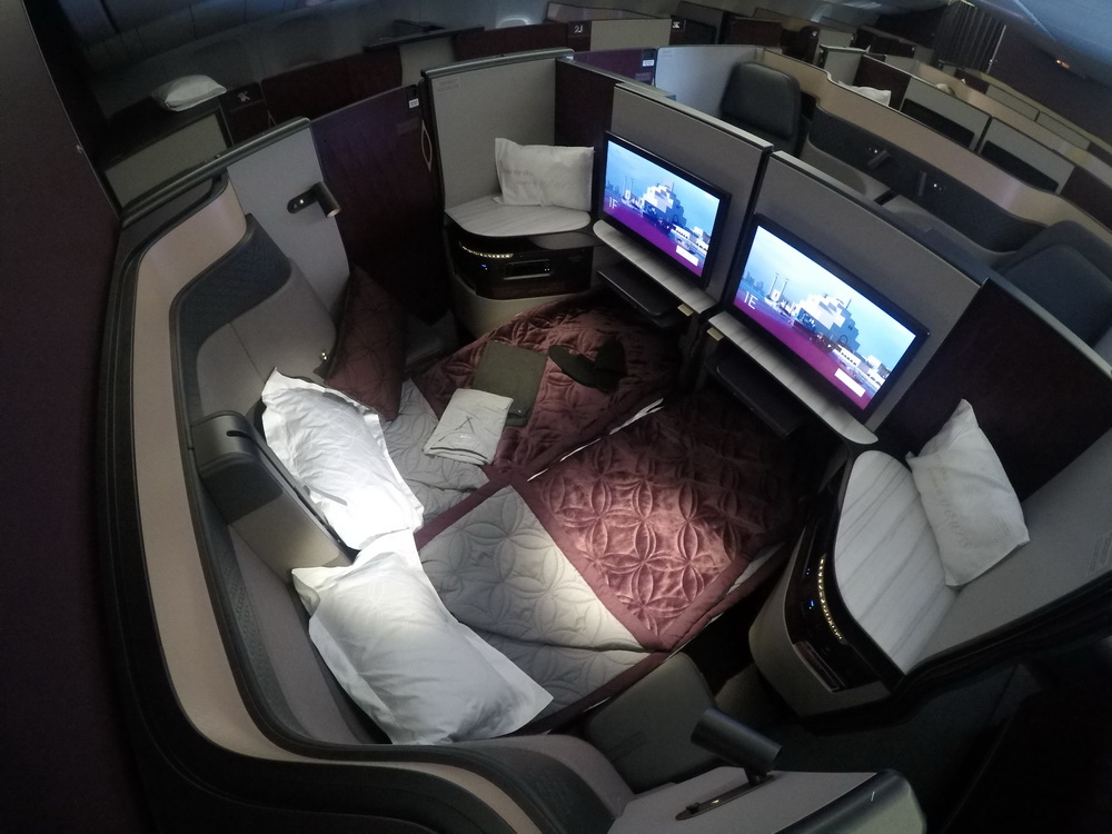 Qatar Airways Qsuite Double Suite