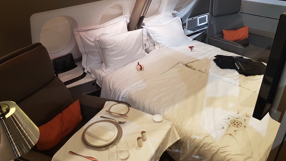 The new Singapore Airlines First Class Suites on A380.
