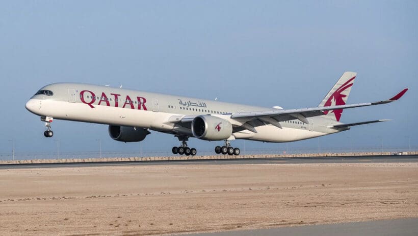 a plane taking off from a runway
