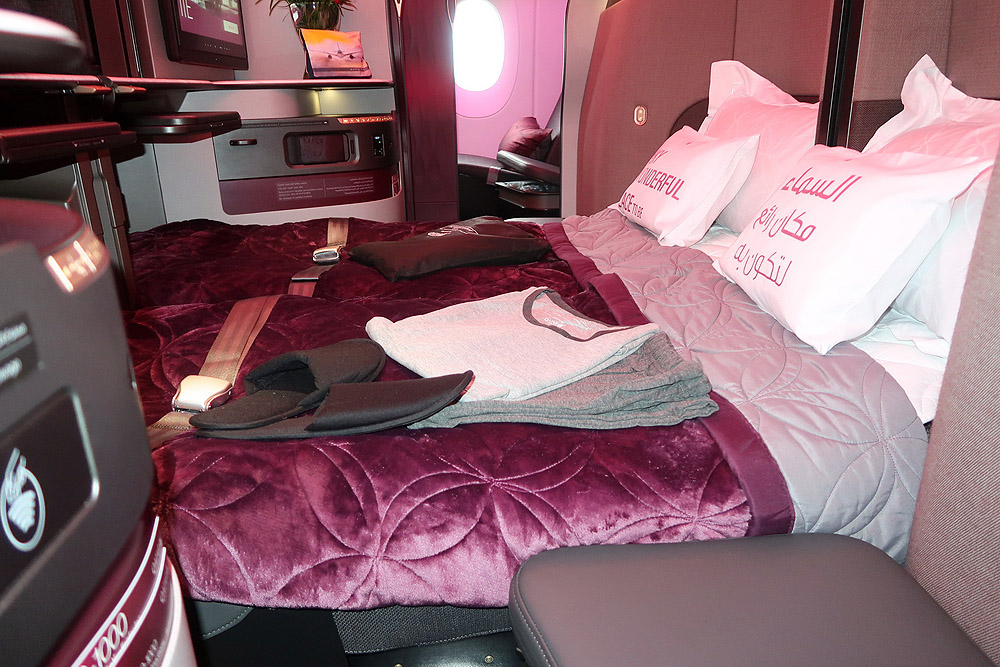 qatar airways bassinet