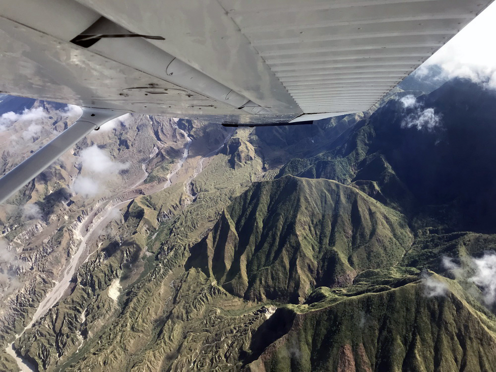 Our Cessna Flight over Mt Pinatubo