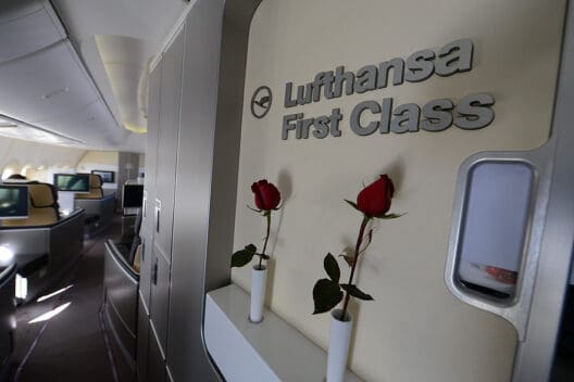 roses in a white vase on a shelf