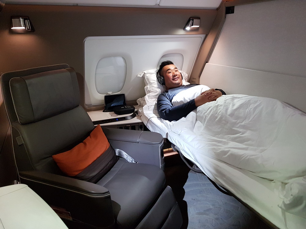 Singapore Airlines New First Class Suite