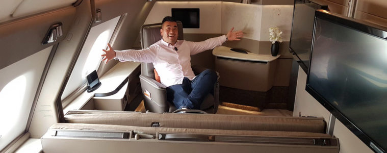 Singapore Airlines New First Class Suite