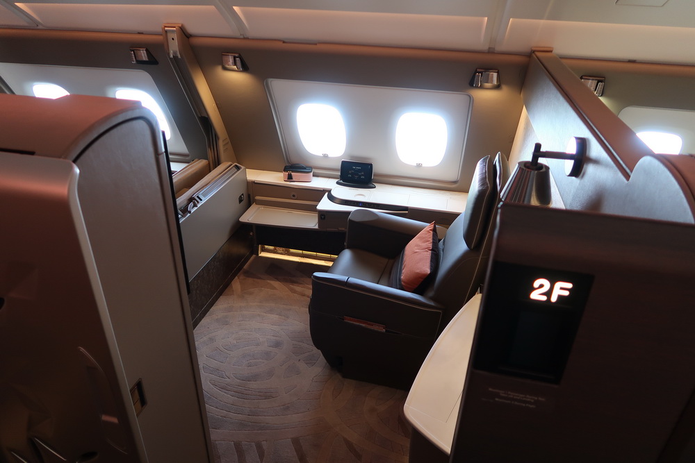 Singapore Airlines New First Class Suite