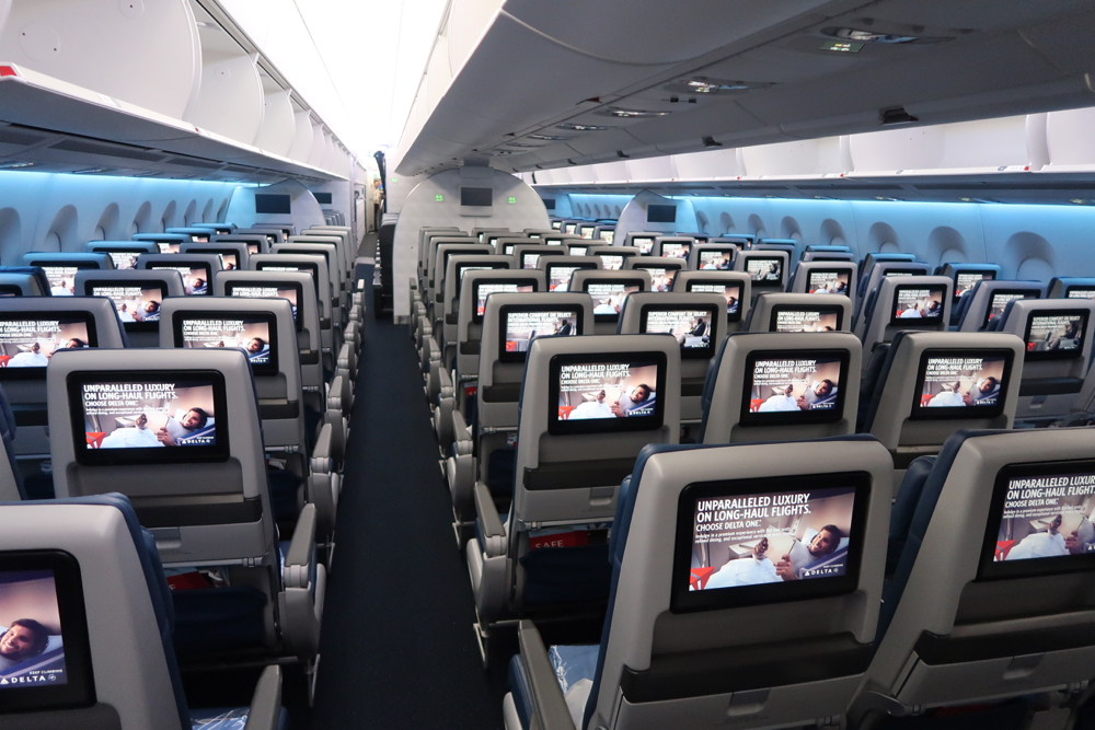 Delta Economy Class on A350
