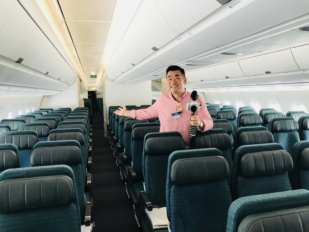 New Economy Class of Cathay A350-1000