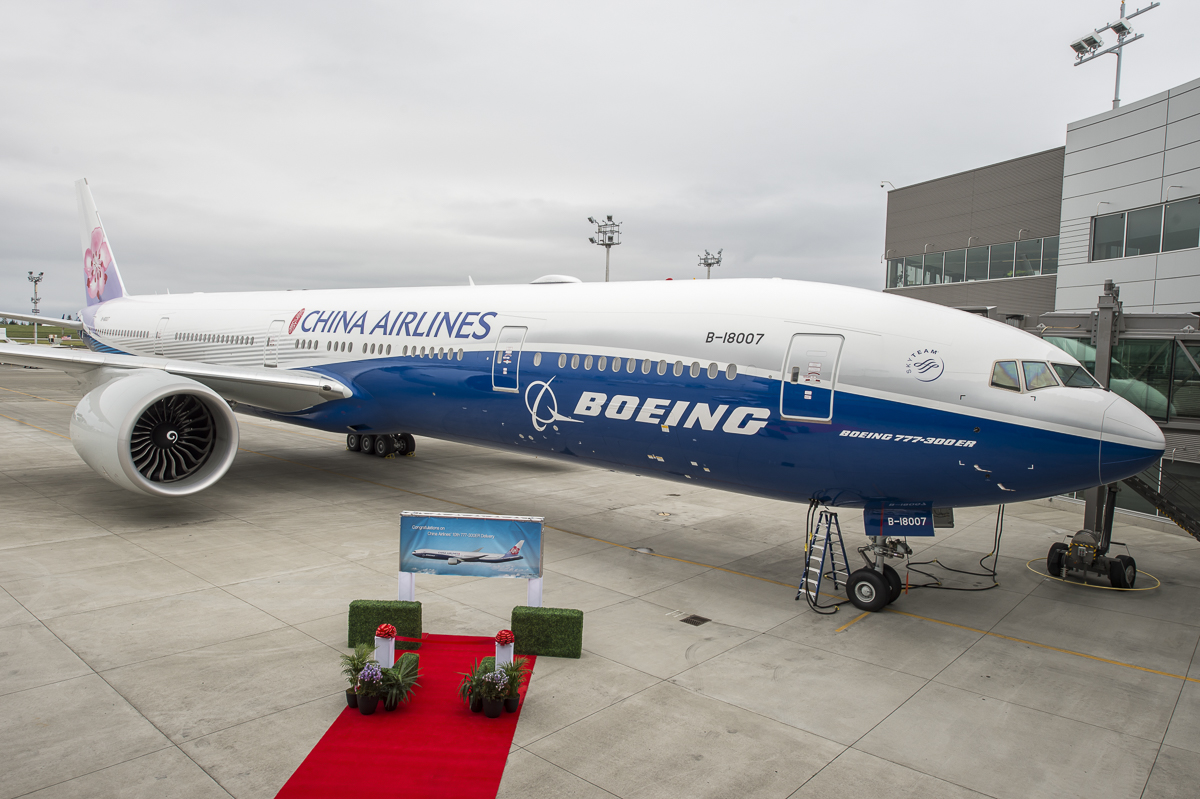 a large airplane on a runway