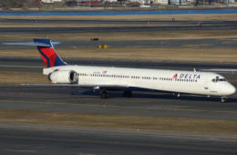 a plane on a runway