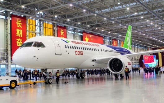 COMAC C919 Receives Chinese Type Certification