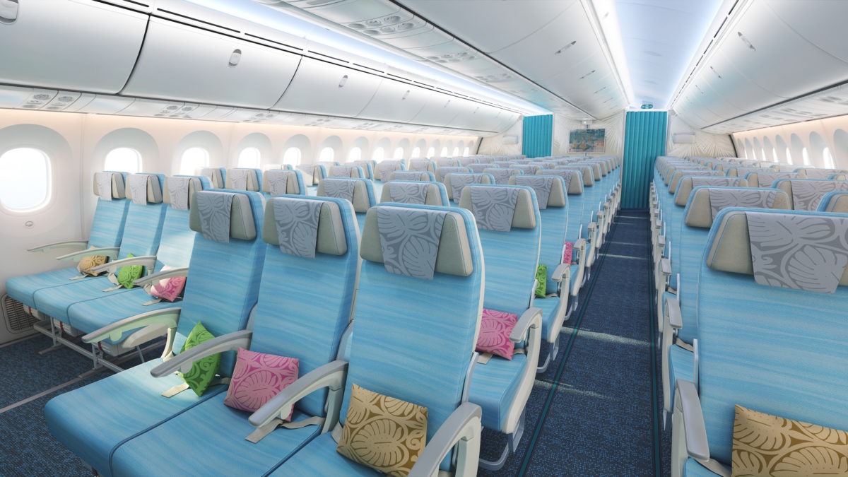 The New Air Tahiti Nui B787 Economy