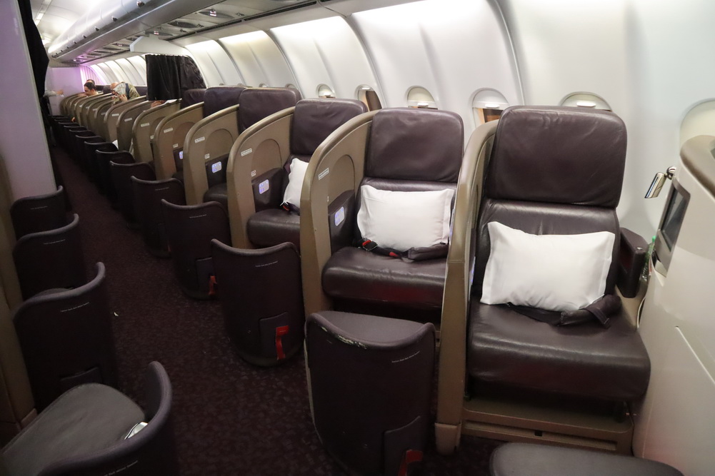 Mahan Air A340 600 Business Class Review Samchui Com