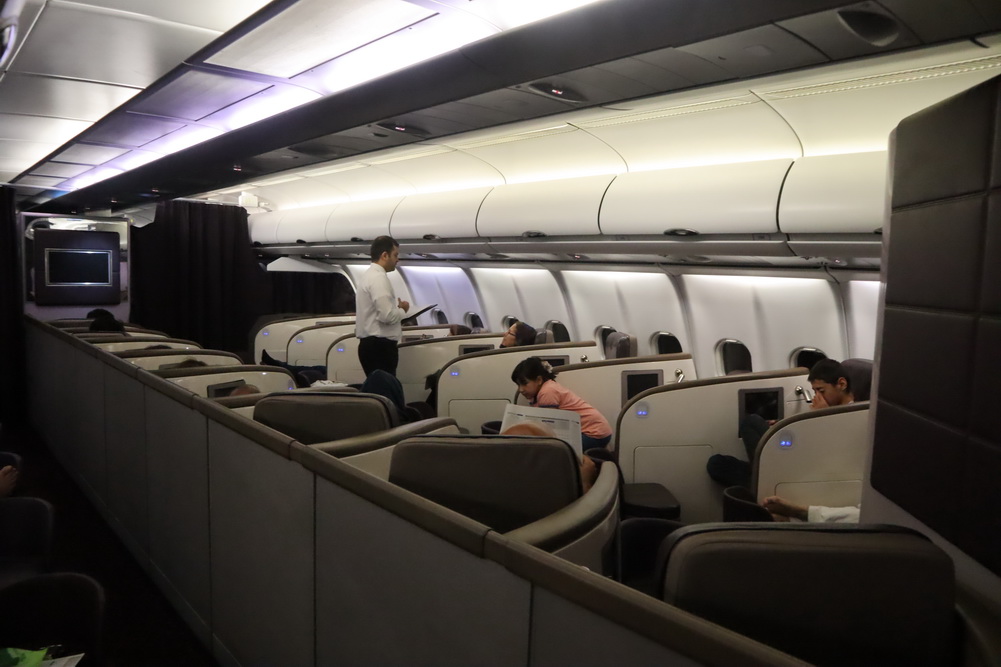 Mahan Air A340 600 Business Class Review Samchui Com