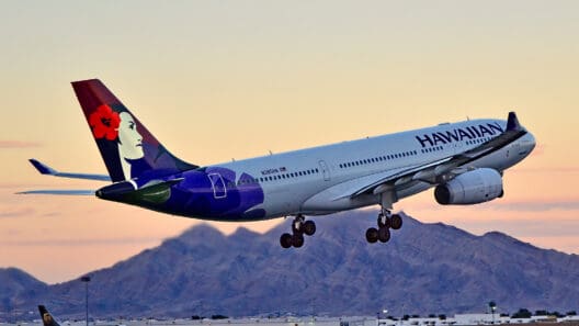 a plane taking off from runway