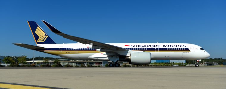 a large airplane on a runway