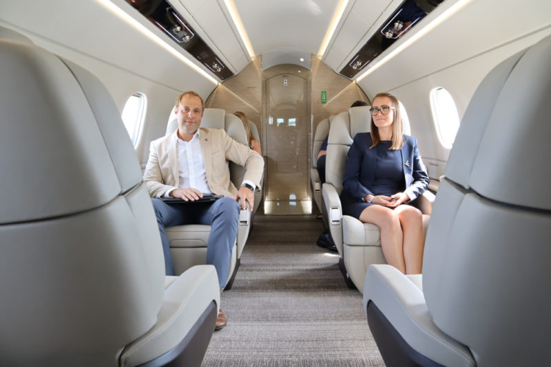 Embraer Praetor 500 Business Jet interior