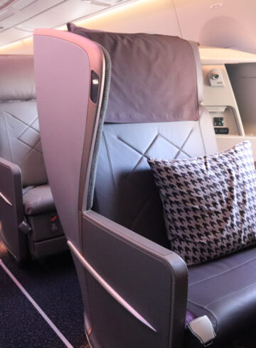 Singapore Airlines (Long-haul) Business Class Seats