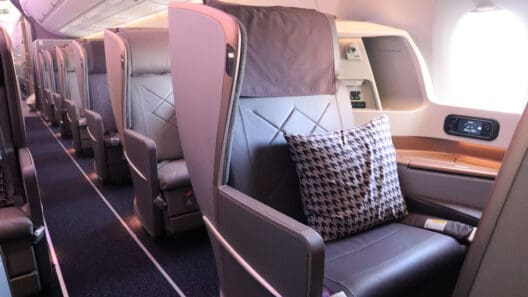 Singapore Airlines (Long-haul) Business Class Seats