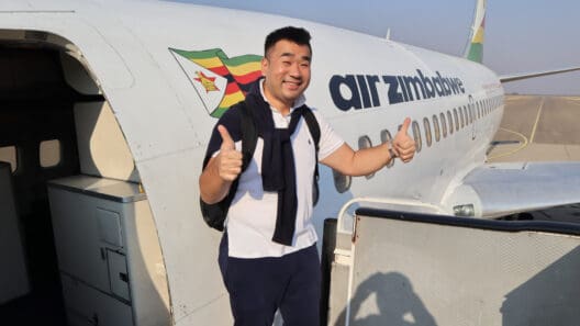 Air Zimbabwe B737-200