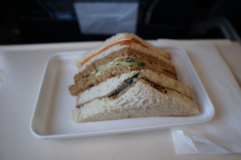 a sandwich on a plate